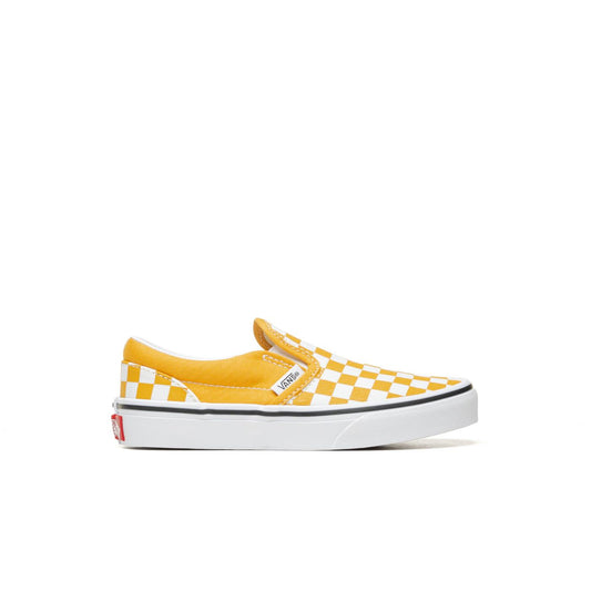 Vans Classic Slip-On Color Theory Checkerboard Golden Glow  - VN0005WWLSV1