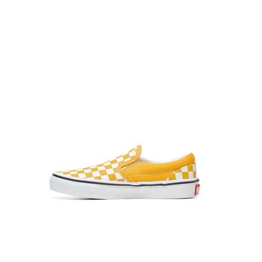 Vans Classic Slip-On Color Theory Checkerboard Golden Glow  - VN0005WWLSV1