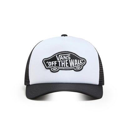 Vans Classic Patch Curved Bill Trucker Black/White  - VN00066XY281