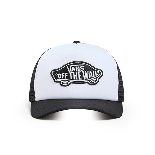 Vans Classic Patch Curved Bill Trucker Black/White  - VN00066XY281