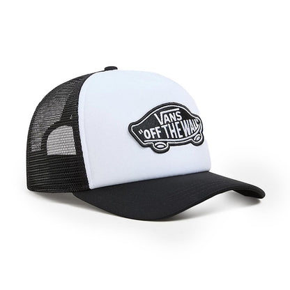 Vans Classic Patch Curved Bill Trucker Black/White  - VN00066XY281