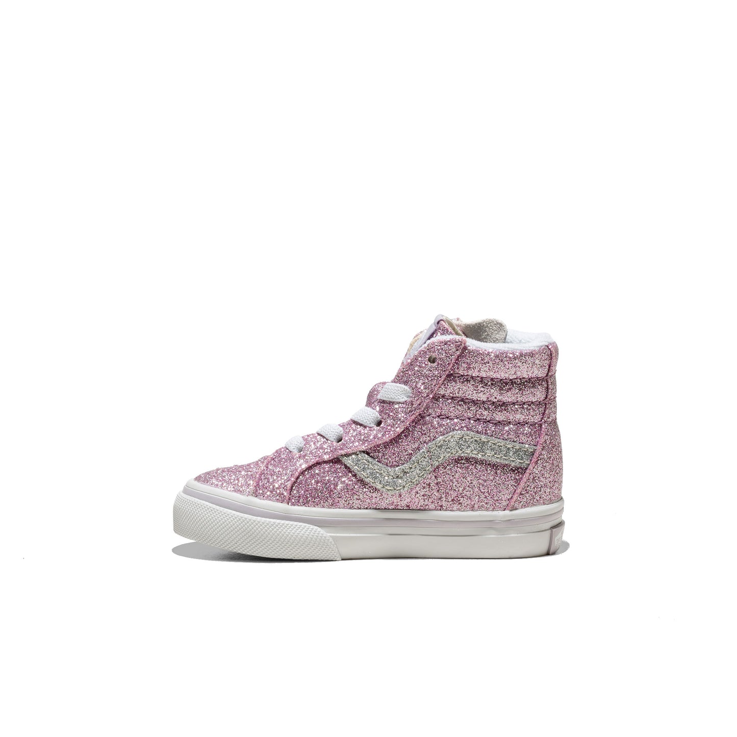 Vans SK8-Hi Reissue Side Zip Glitter Lilac Mist Purple  - VN0007Q3EMY1