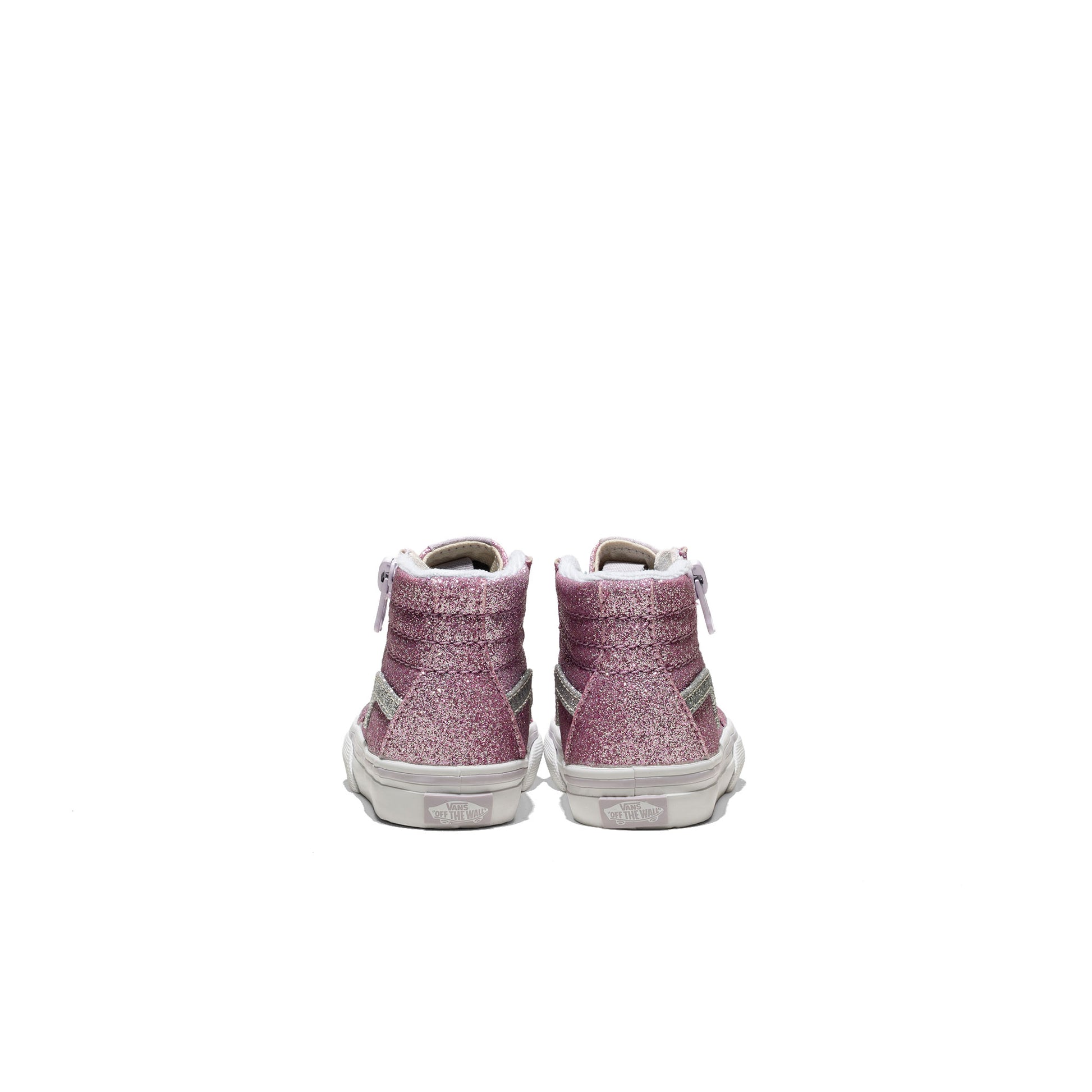 Vans SK8-Hi Reissue Side Zip Glitter Lilac Mist Purple  - VN0007Q3EMY1