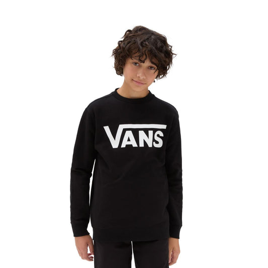 Vans Boys Classic Crew Black  - VN0008CABLK1