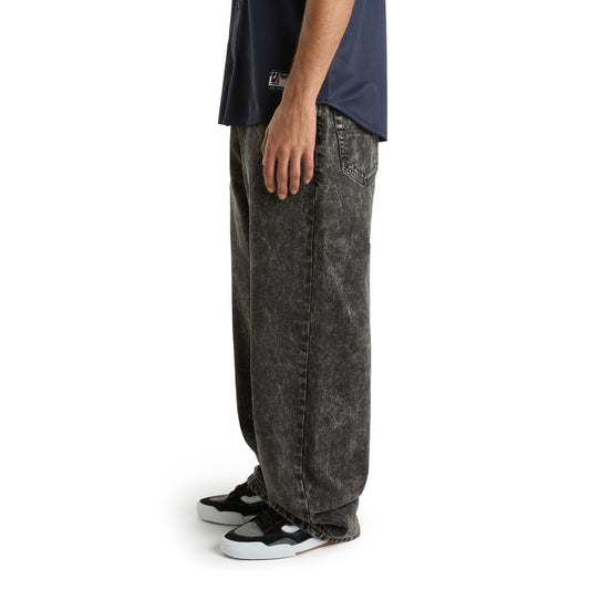 Vans Check-5 Baggy Denim Pant Stonewash Black  - VN0008NAE901