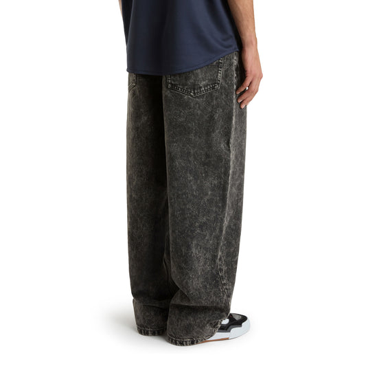 Vans Check-5 Baggy Denim Pant Stonewash Black  - VN0008NAE901