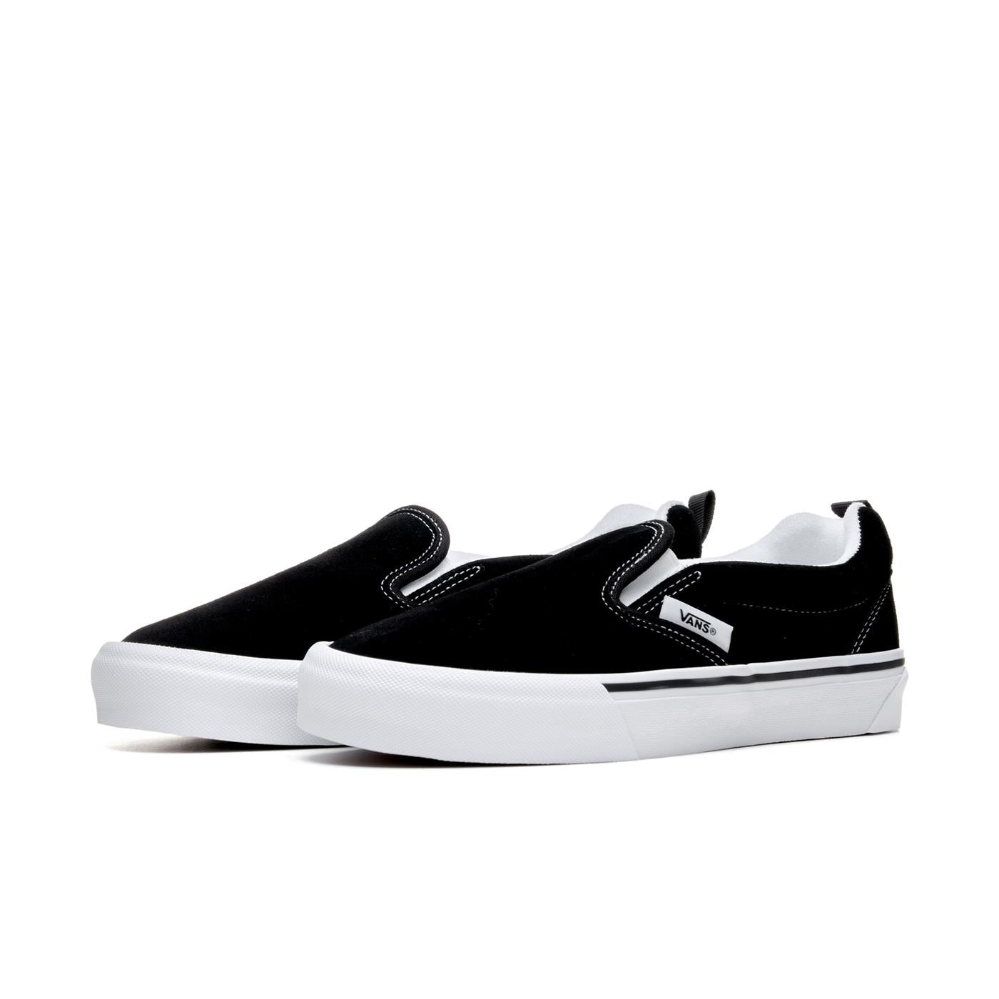 Vans Knu Slip Black/True White  - VN0009QD6BT1