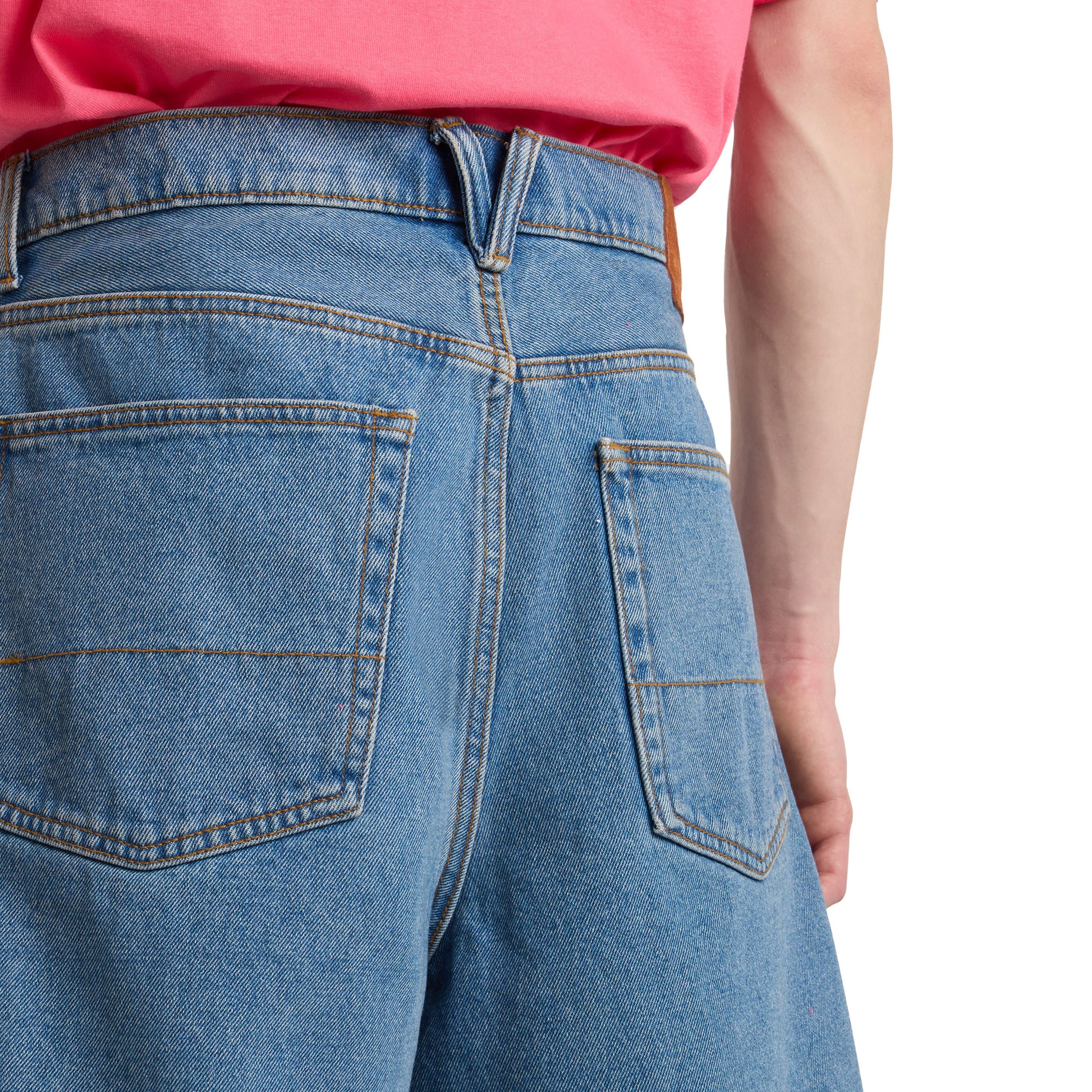Vans Check-5 Baggy Denim Short Stonewash/Blue  - VN000C9VCDX1