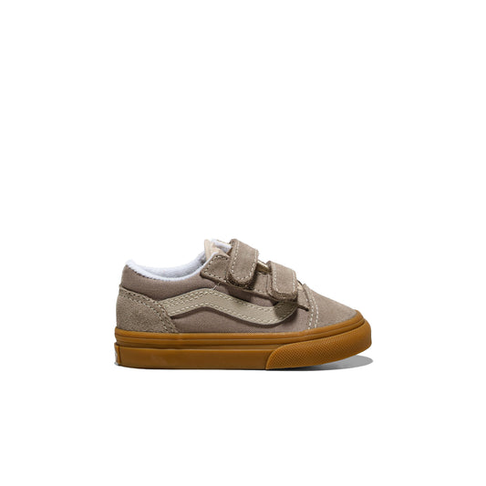Vans Old Skool V Neutral Block Gray/Gum  - VN000CPZ0CS1