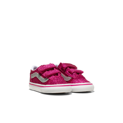 Vans Old Skool V Glitter Raspberry Rose  - VN000CTGYLZ1