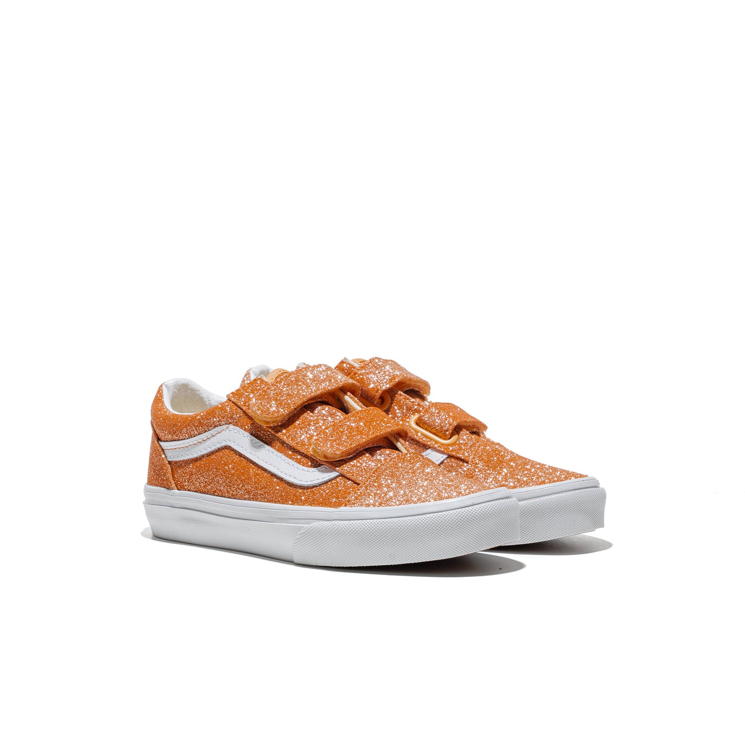 Vans Old Skool V Glitter Apricot Glow  - VN000CYAFNL1