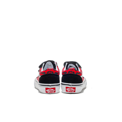 Vans Old Skool V Glitter Leopard Diva Pink  - VN000CYAFOC1