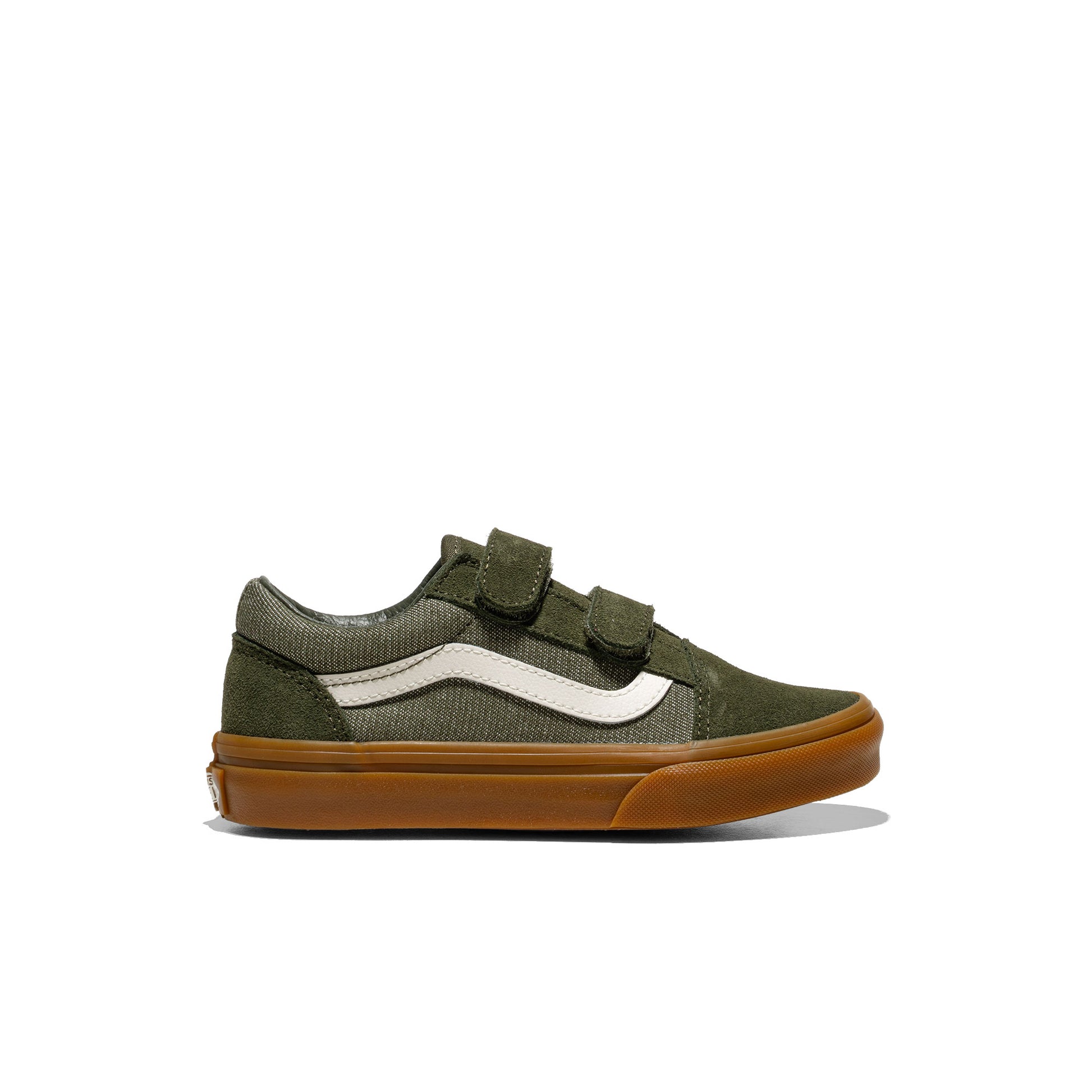 Vans Old Skool V Denim Green  - VN000CYAGRN1