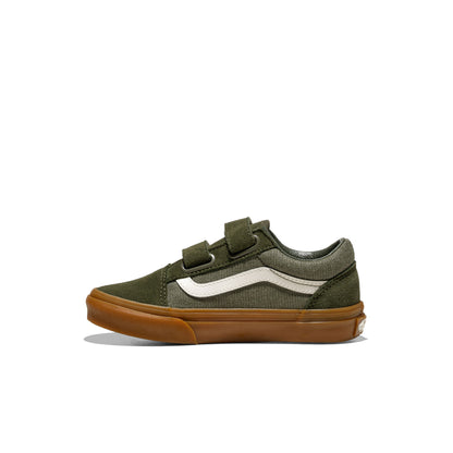 Vans Old Skool V Denim Green  - VN000CYAGRN1