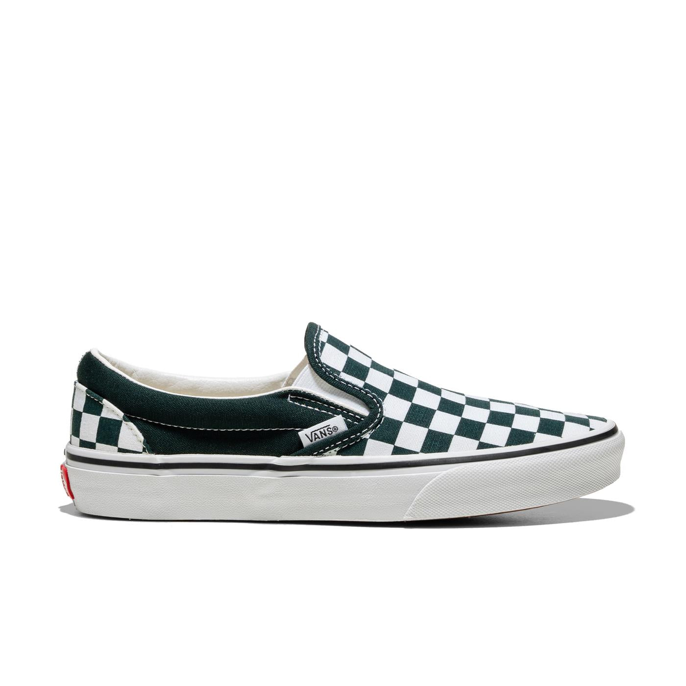 Vans Classic Slip-On Color Theory Checkerboard Scarab  - VN000D5PPRM1