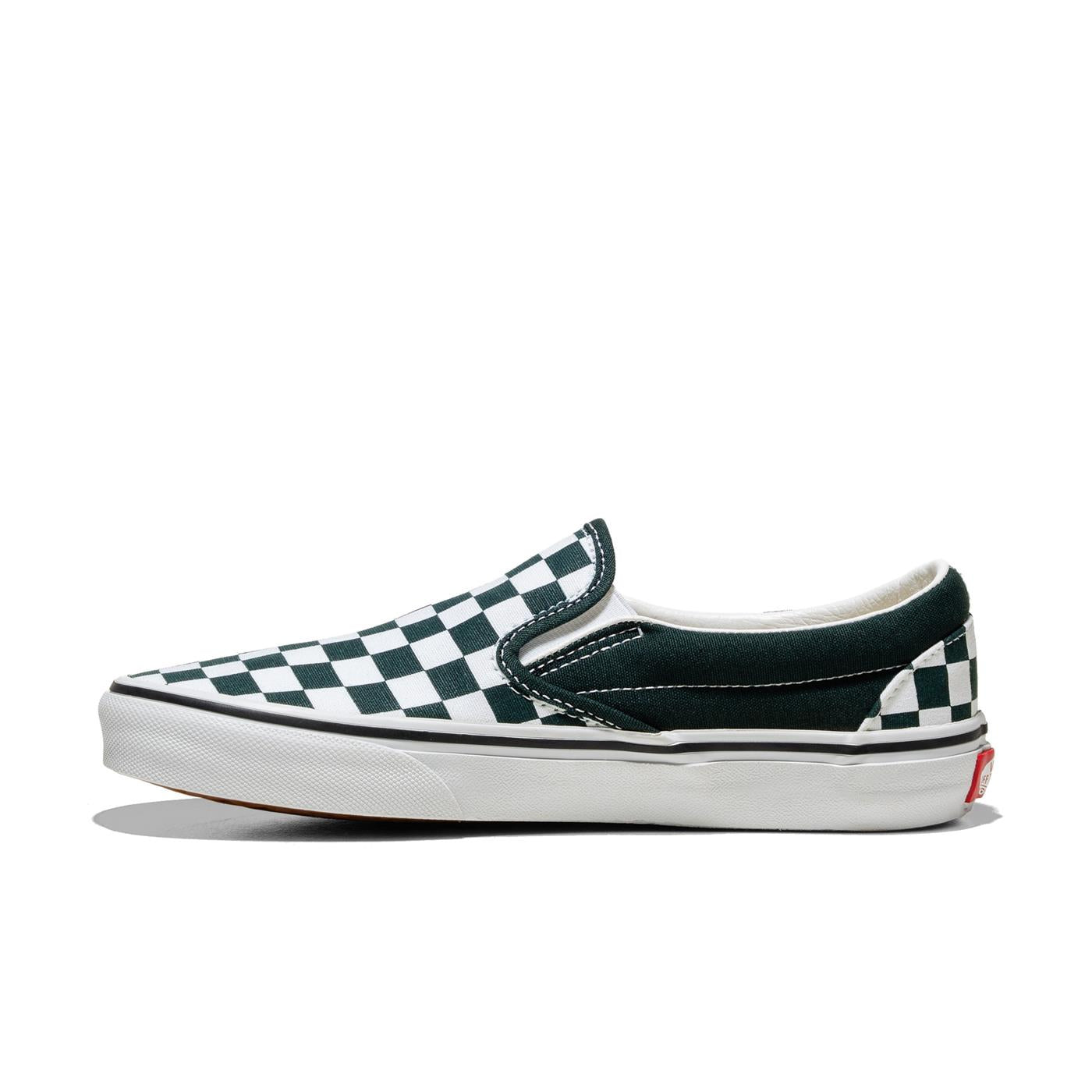 Vans Classic Slip-On Color Theory Checkerboard Scarab  - VN000D5PPRM1
