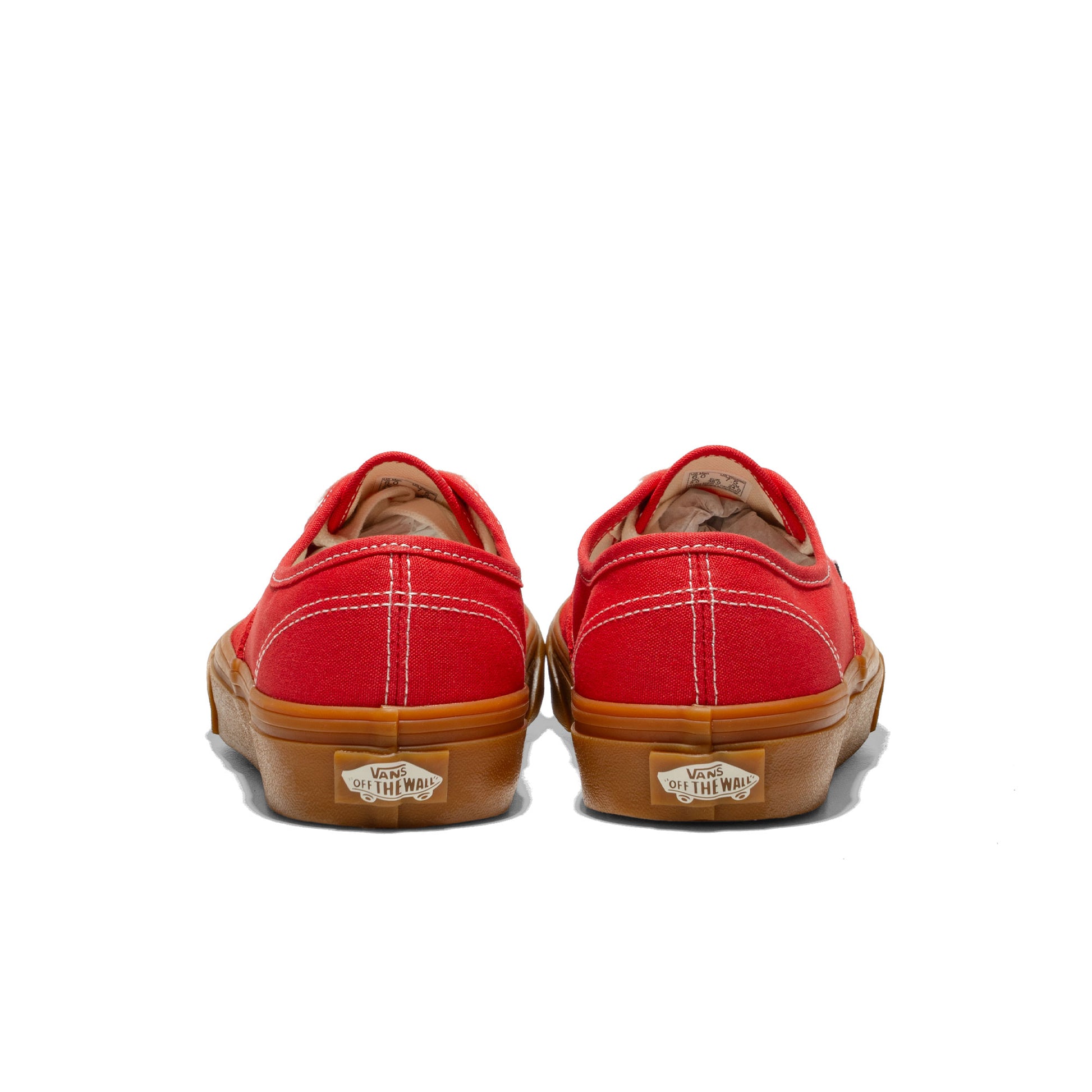 Vans Authentic Red/Gum  - VN000D6GCI11