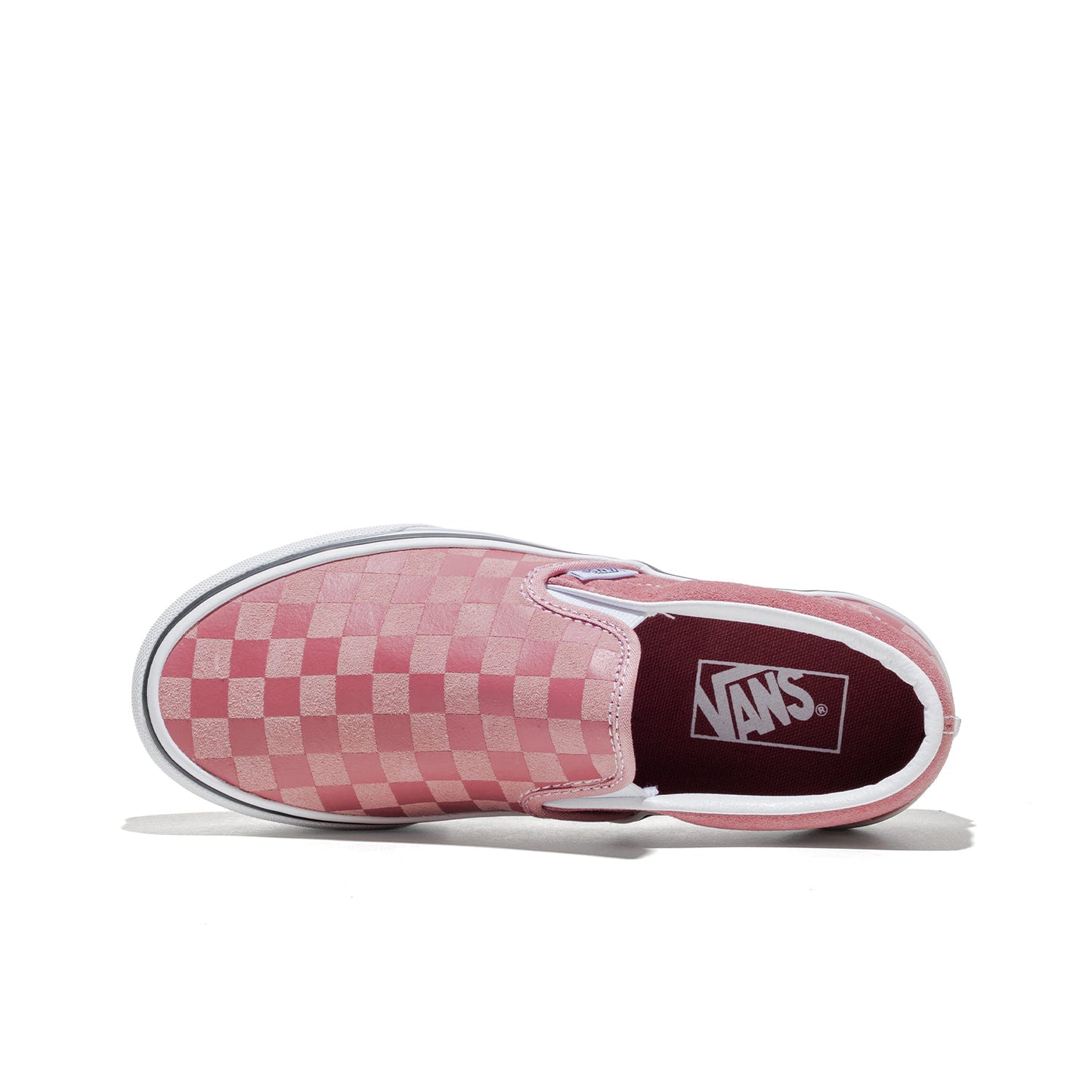 Vans Classic Slip-On Checkerboard Mauve  - VN000D6YCL21