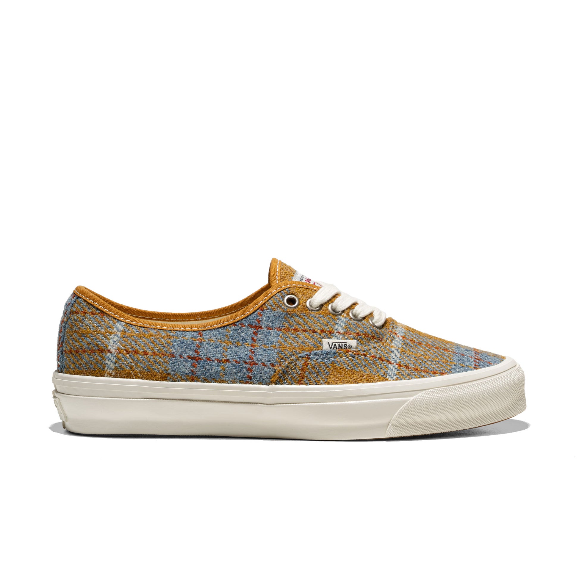 Vans LX Authentic 44 Harris Tweed Tan Brown  - VN000EBNJM91