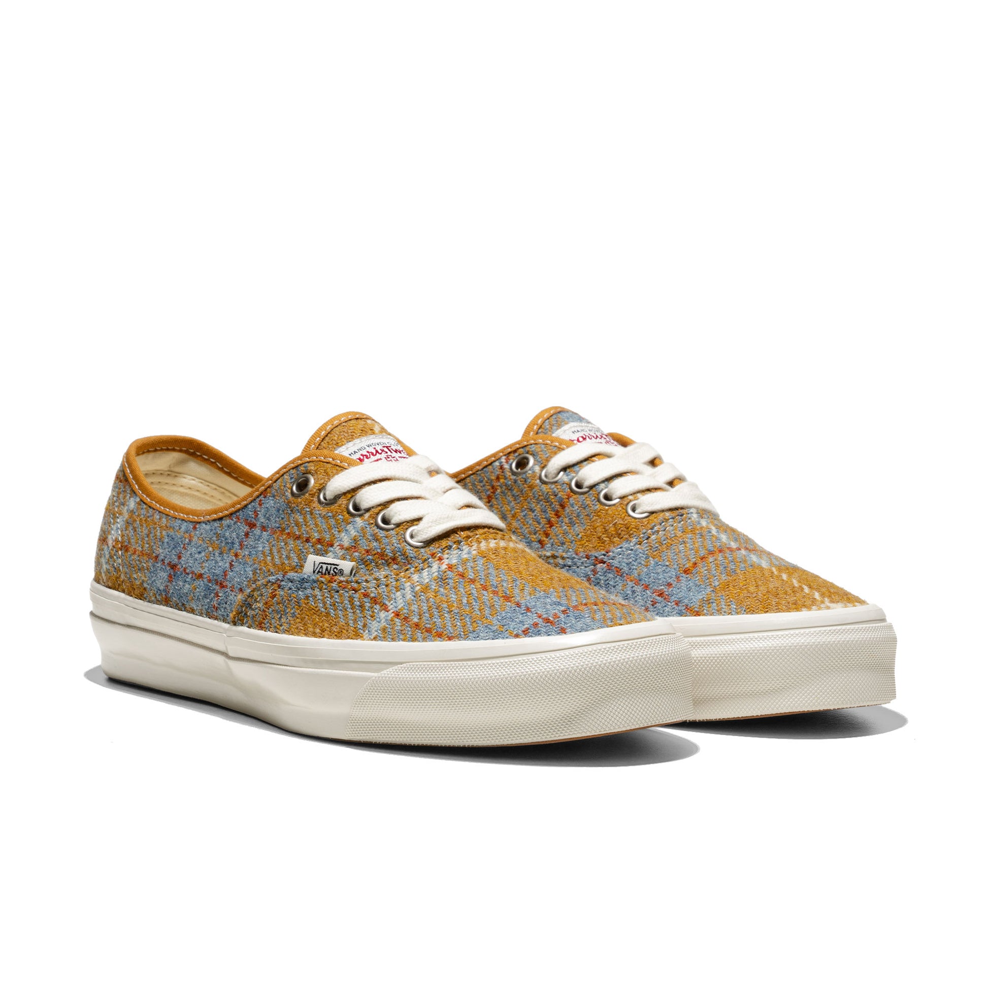 Vans LX Authentic 44 Harris Tweed Tan Brown  - VN000EBNJM91