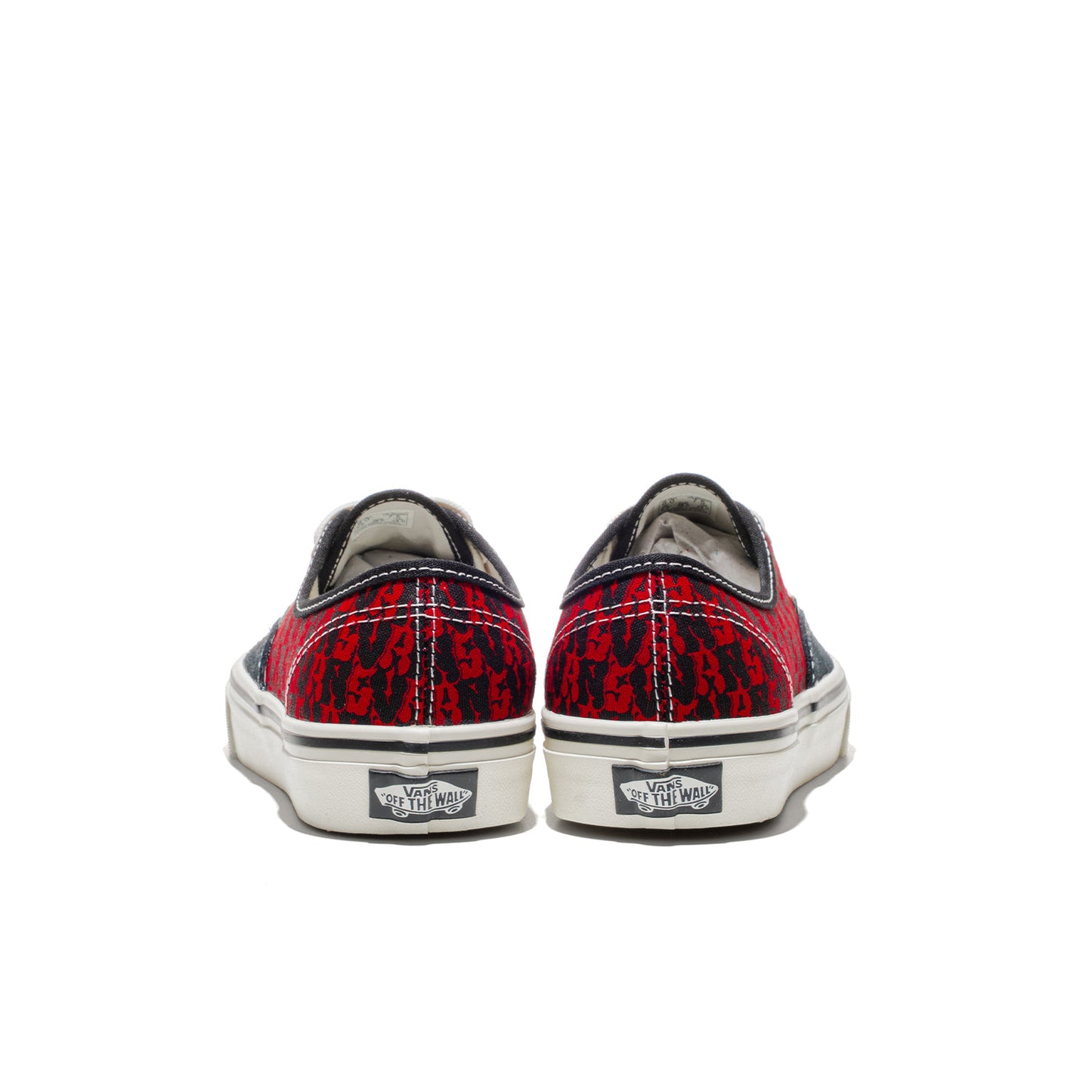 Vans Authentic Black/Racing Red  - VN000EGABRR1