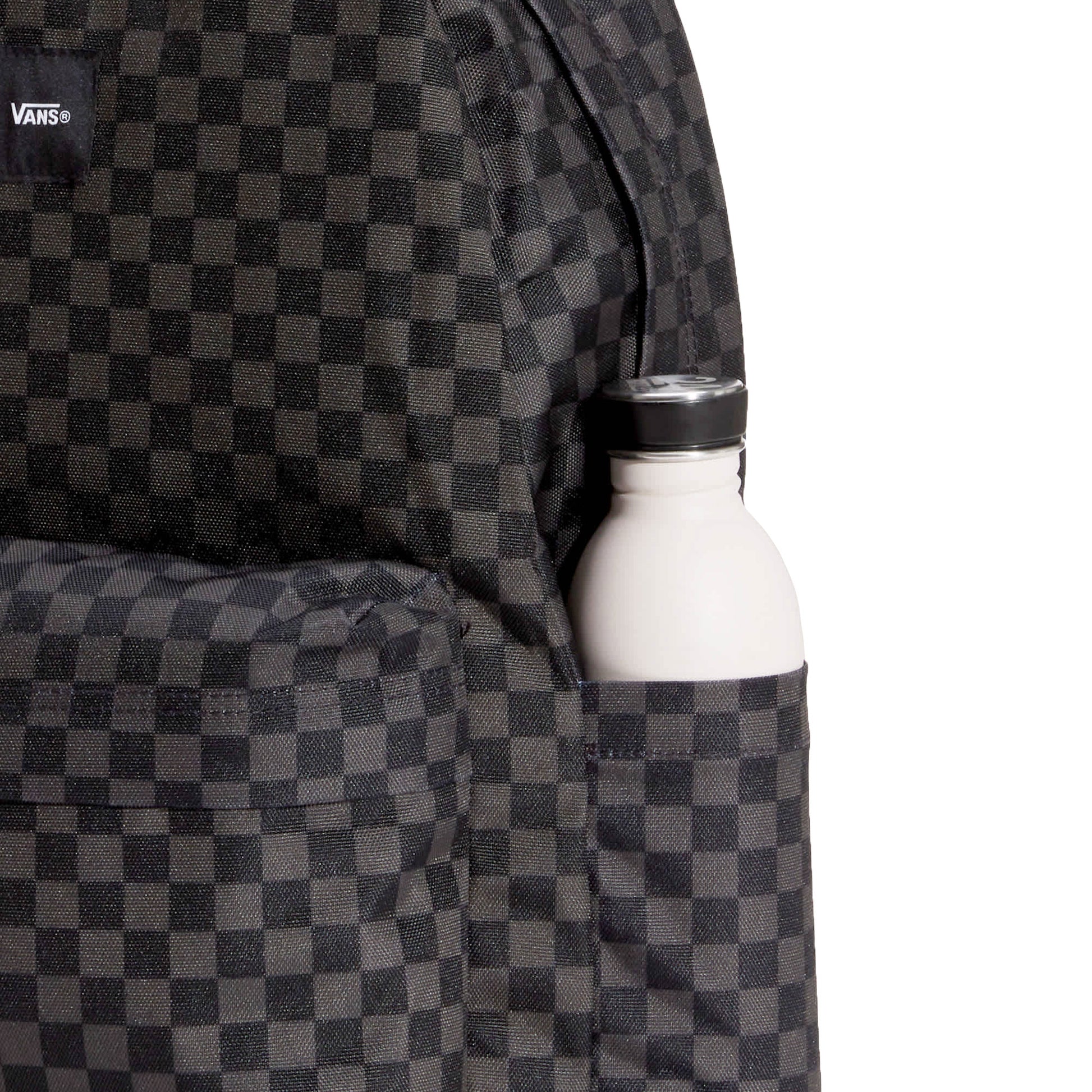 Vans Old Skool Checkerboard Backpack Black/Charcoal  - VN000H4XBA51
