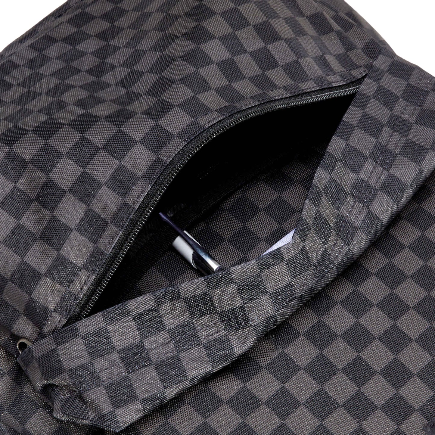 Vans Old Skool Checkerboard Backpack Black/Charcoal  - VN000H4XBA51