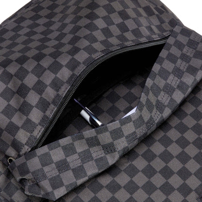 Vans Old Skool Checkerboard Backpack Black/Charcoal  - VN000H4XBA51