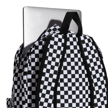 Vans Old Skool Checkerboard Backpack Black/White  - VN000H4XY281