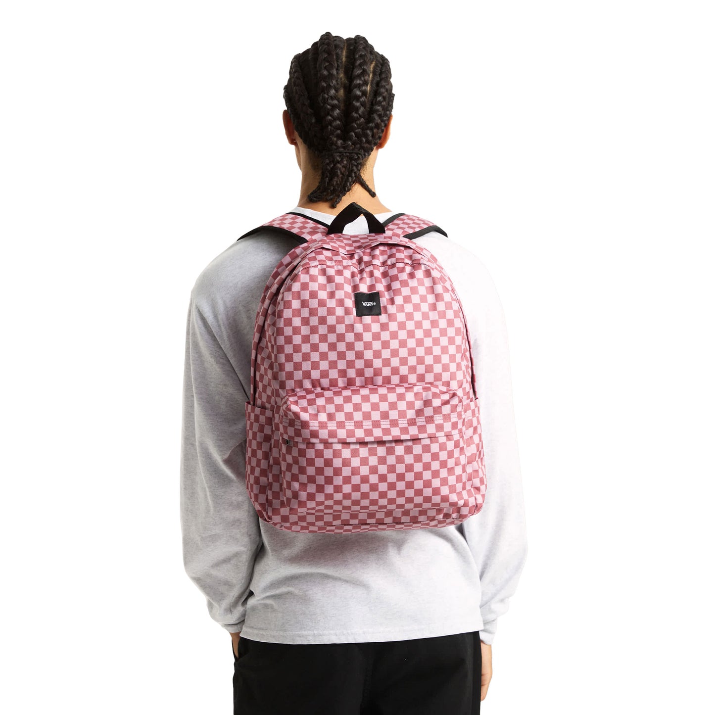 Vans Old Skool Checkerboard Backpack Mauvewood  - VN000H4XZRY1