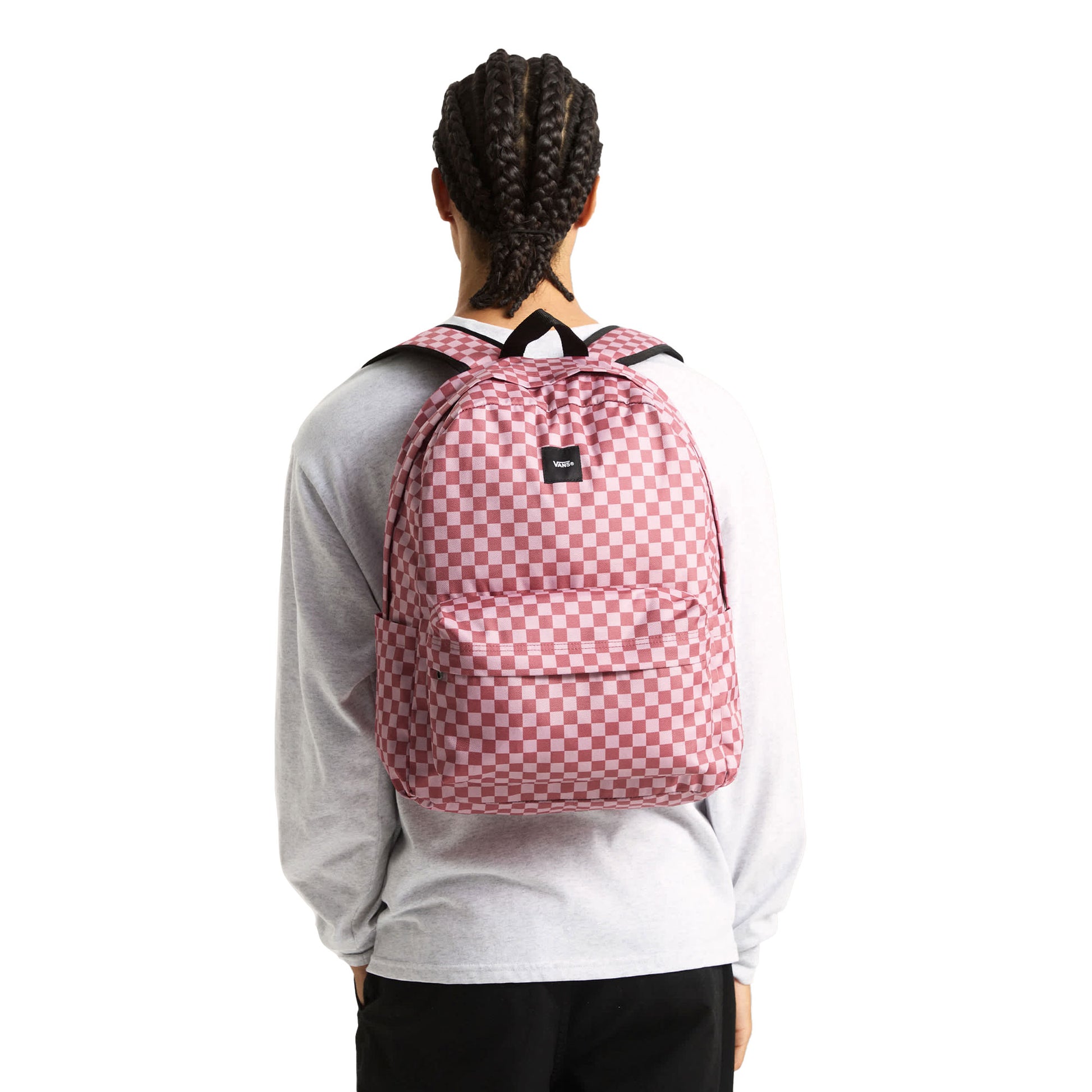 Vans Old Skool Checkerboard Backpack Mauvewood  - VN000H4XZRY1