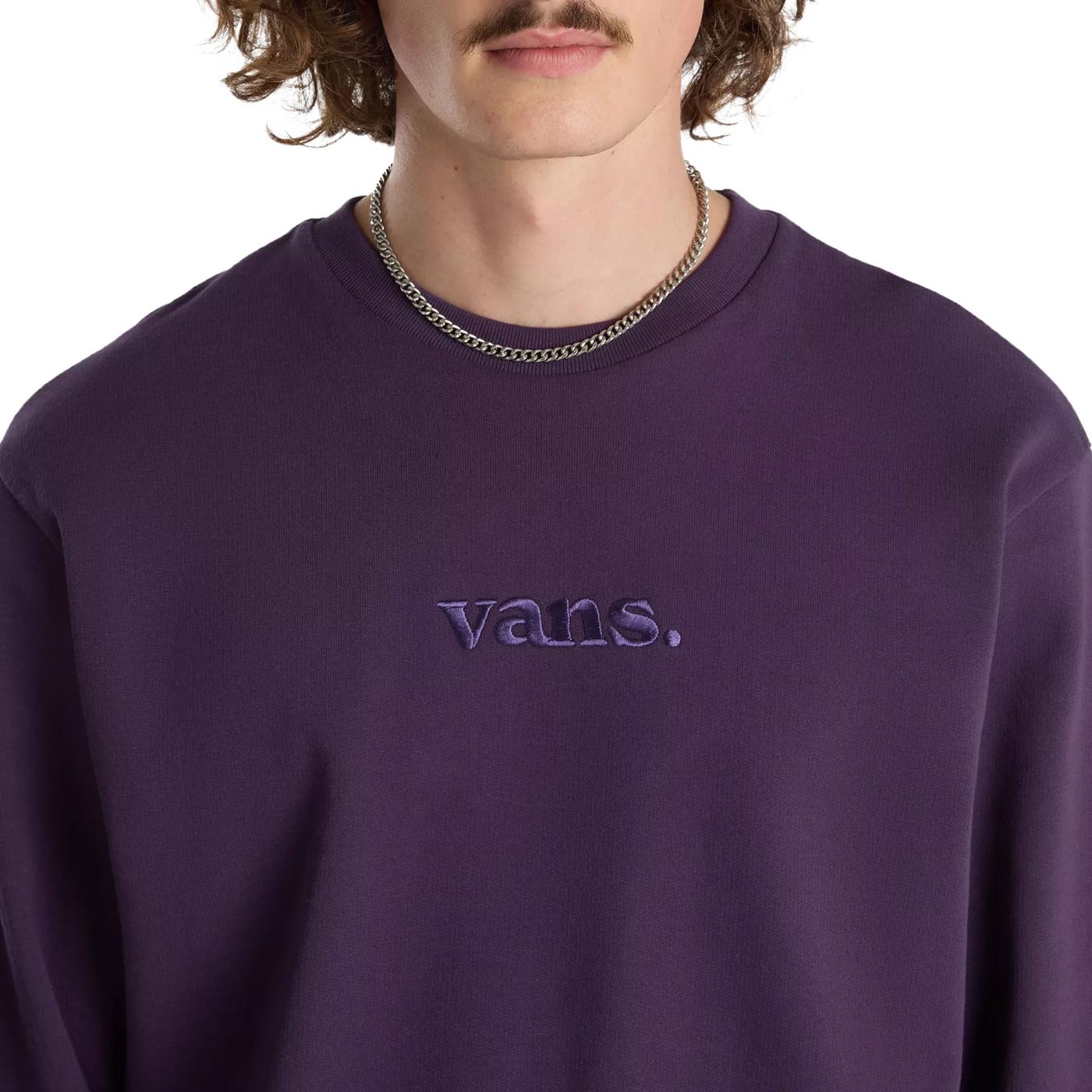 Vans Essential Relaxed Crew Gothic Grape  - VN000H9111E1