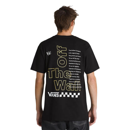 Vans Posted SS Tee Black  - VN000HFTBLK1