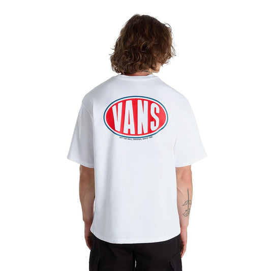 Vans Spray On SS Tee White  - VN000HKCWHT1