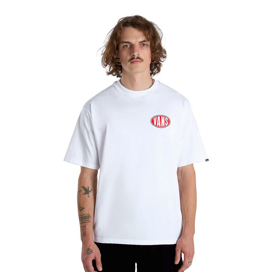 Vans Spray On SS Tee White  - VN000HKCWHT1