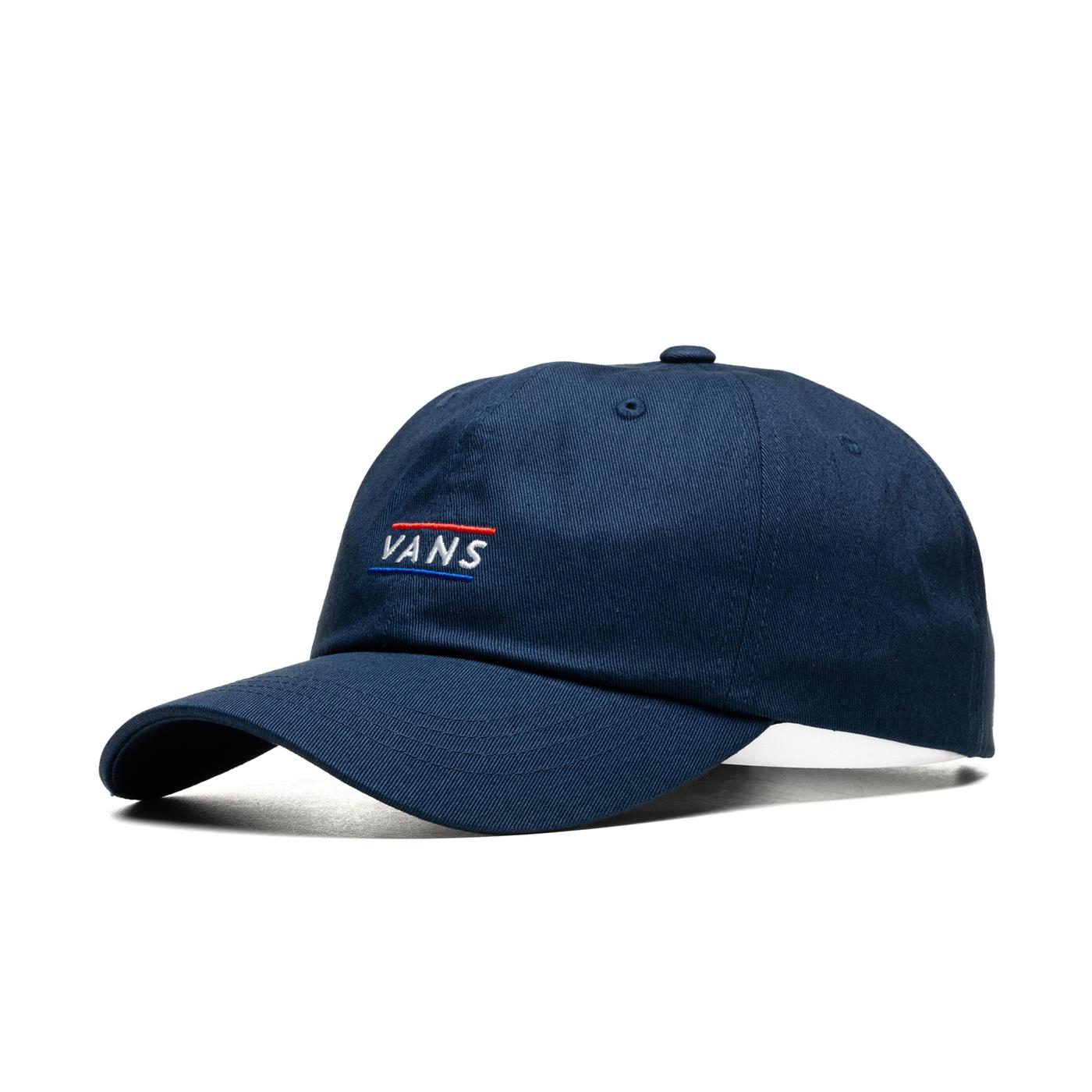 Vans Half Box Curved Bill Jockey Hat Dress Blues  - VN000HS6LKZ1