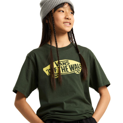 Vans Boys Style 76 SS Tee Dried Kelp  - VN000IVEEMU1