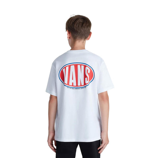 Vans Spray On SS Tee White  - VN000JCJWHT1