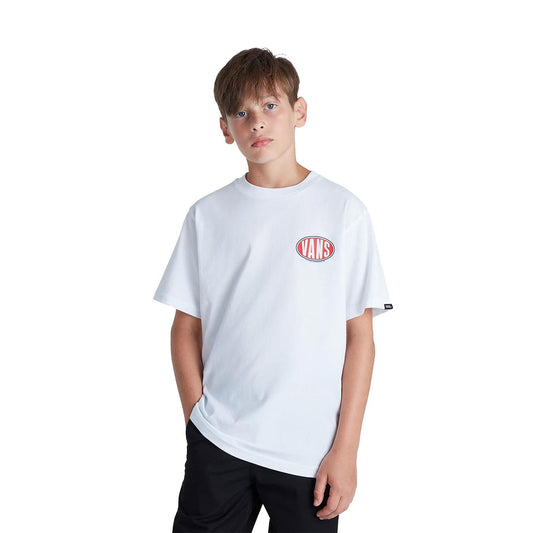 Vans Spray On SS Tee White  - VN000JCJWHT1