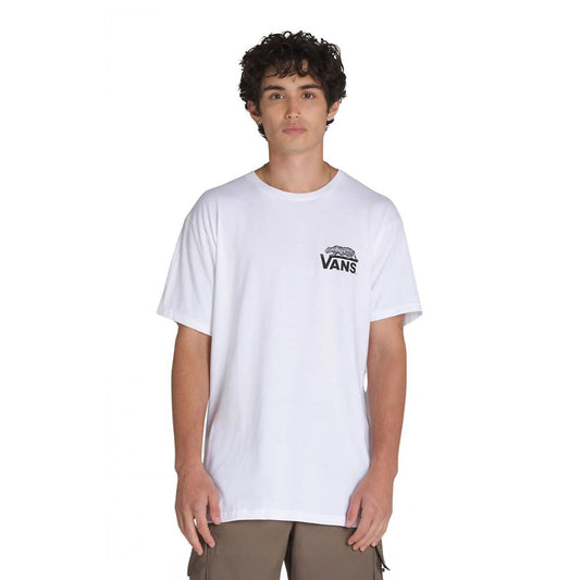 Vans Sneaky SS Tee White  - VN000M3YWHT1