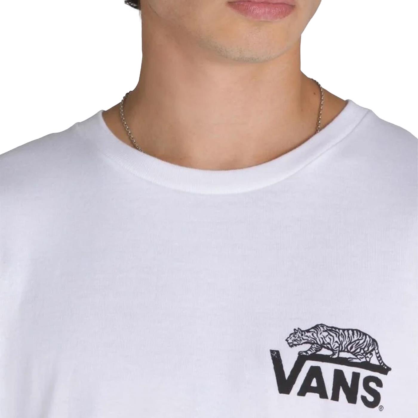 Vans Sneaky SS Tee White  - VN000M3YWHT1