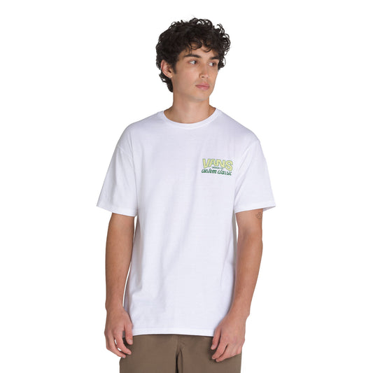 Vans Shop Front SS Tee White  - VN000M60WHT1