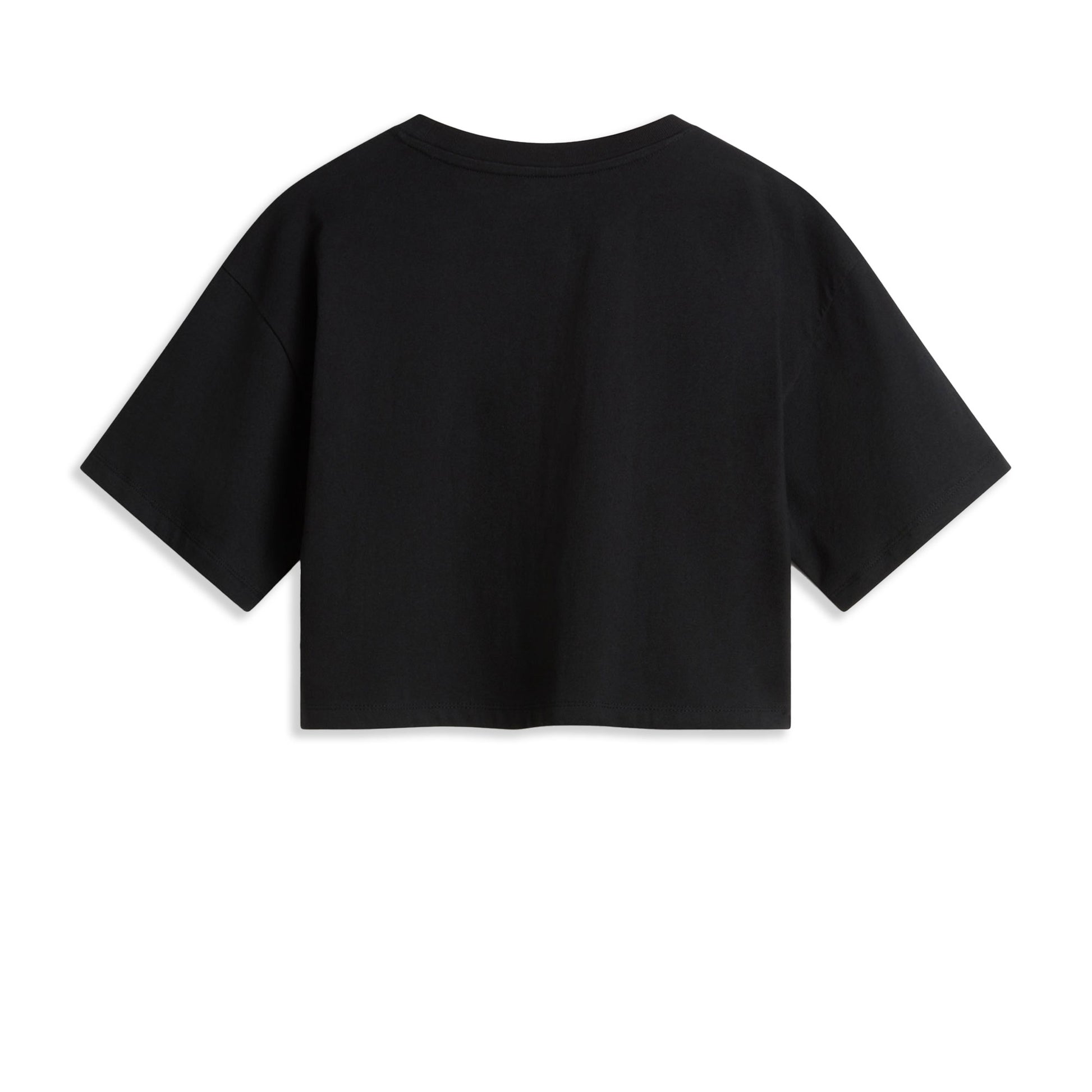Vans Grinning Face SS Relax Crop Tee Black  - VN000MC5BLK1