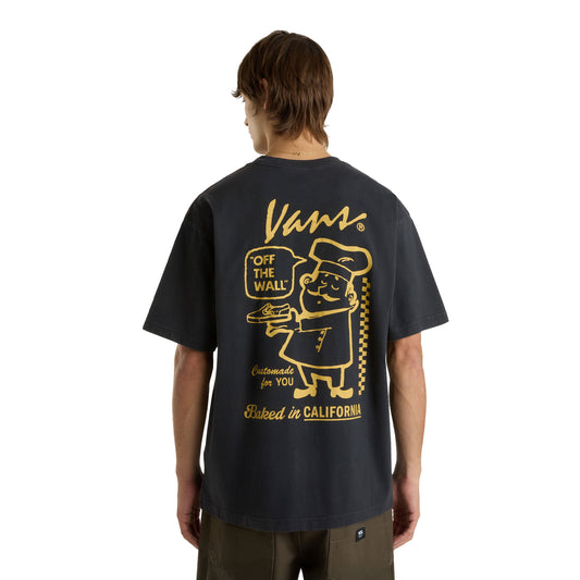 Vans 66 Baked In Loose SS Tee Black  - VN000NTSBLK1