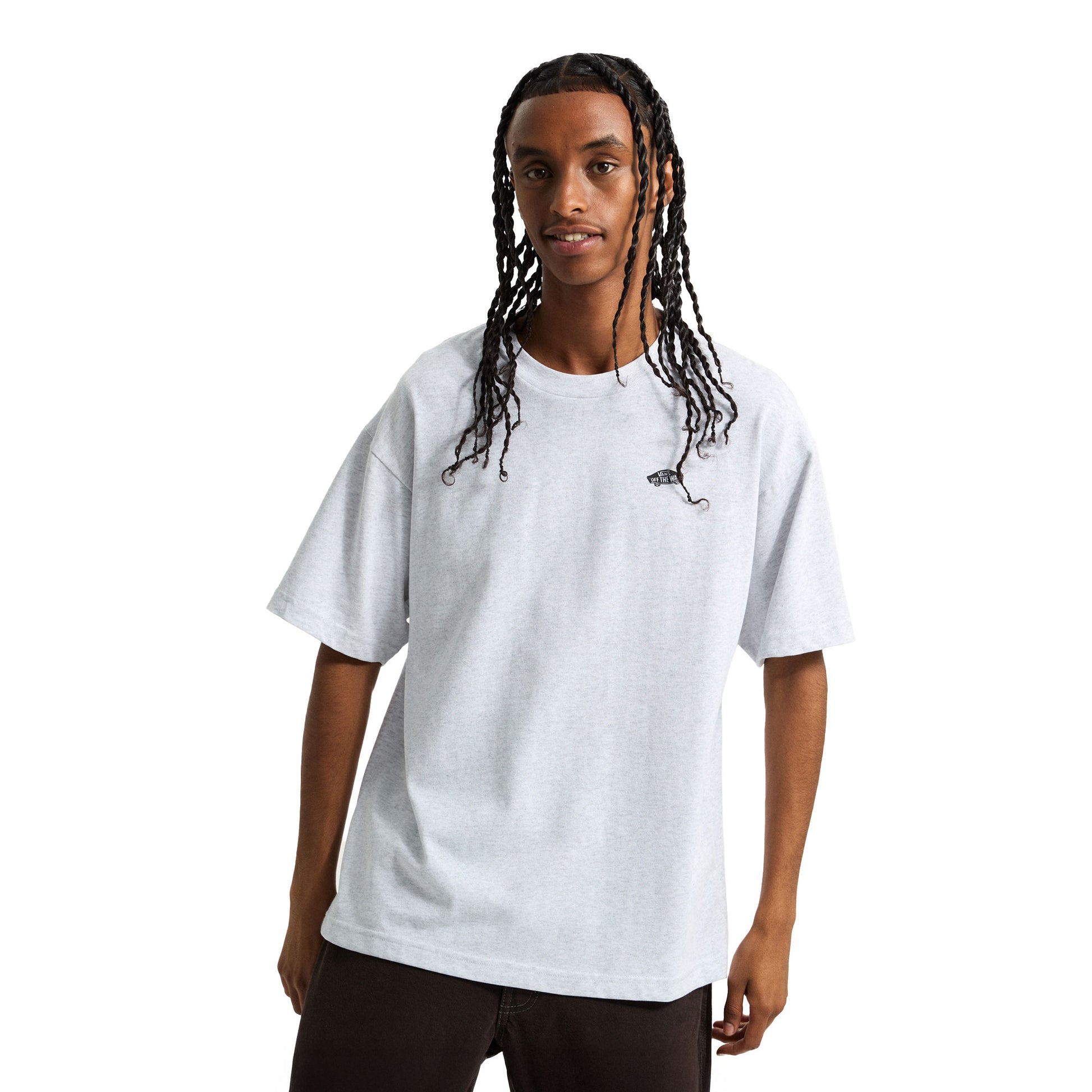 Vans Style 76 II Loose SS Tee Light Grey  - VN000P501QI1
