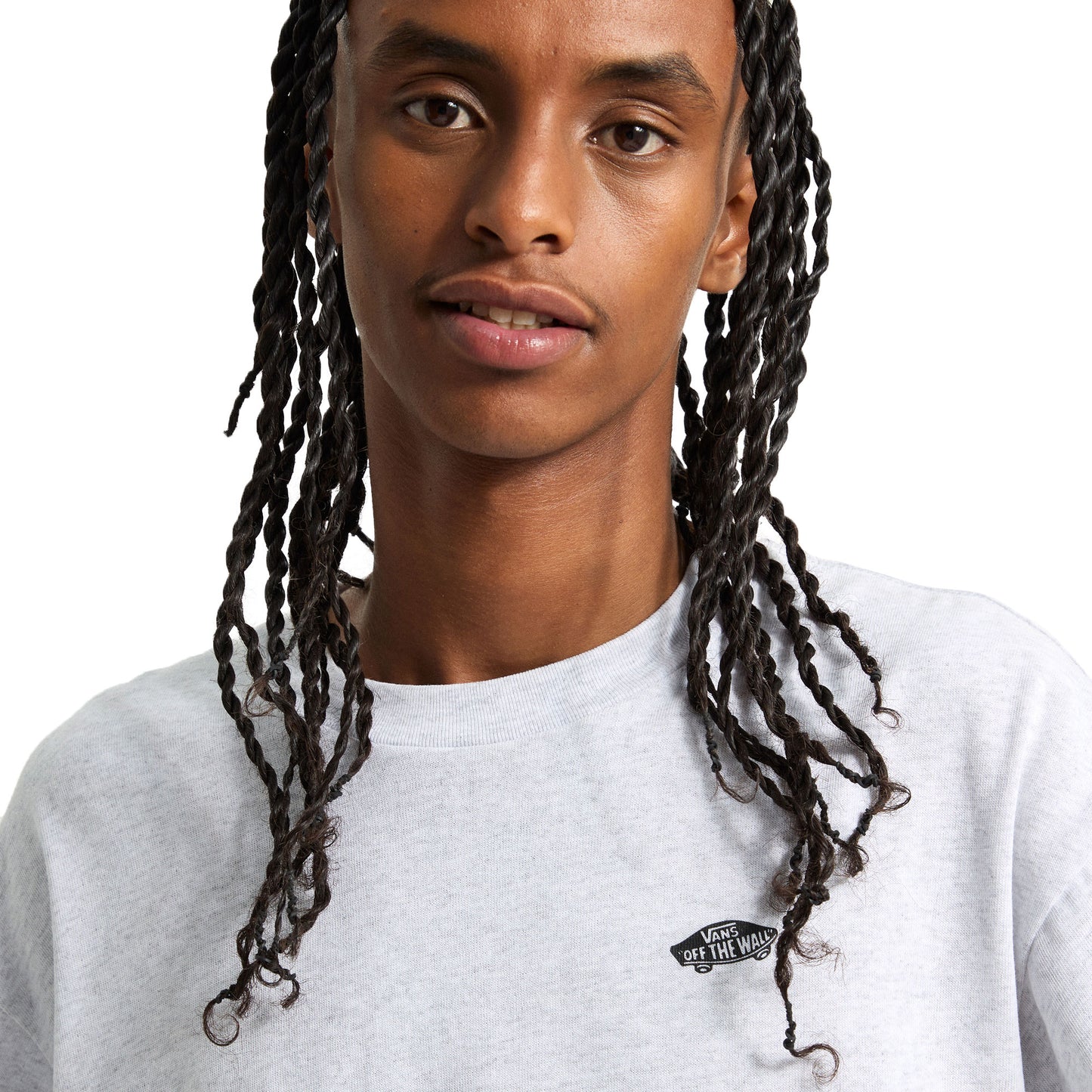 Vans Style 76 II Loose SS Tee Light Grey  - VN000P501QI1