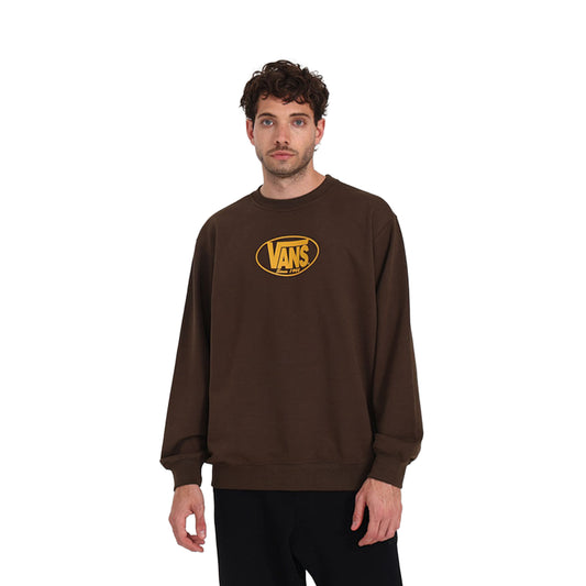 Vans Classic Oval Crew Coal Brown  - VN000P8HEMP1