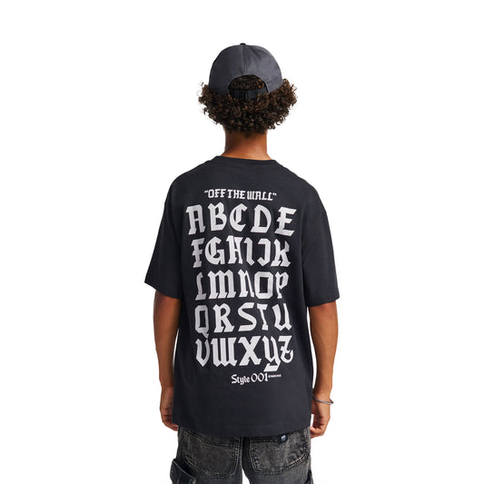 Vans Style 001 SS Tee Black  - VN000PB8BLK1