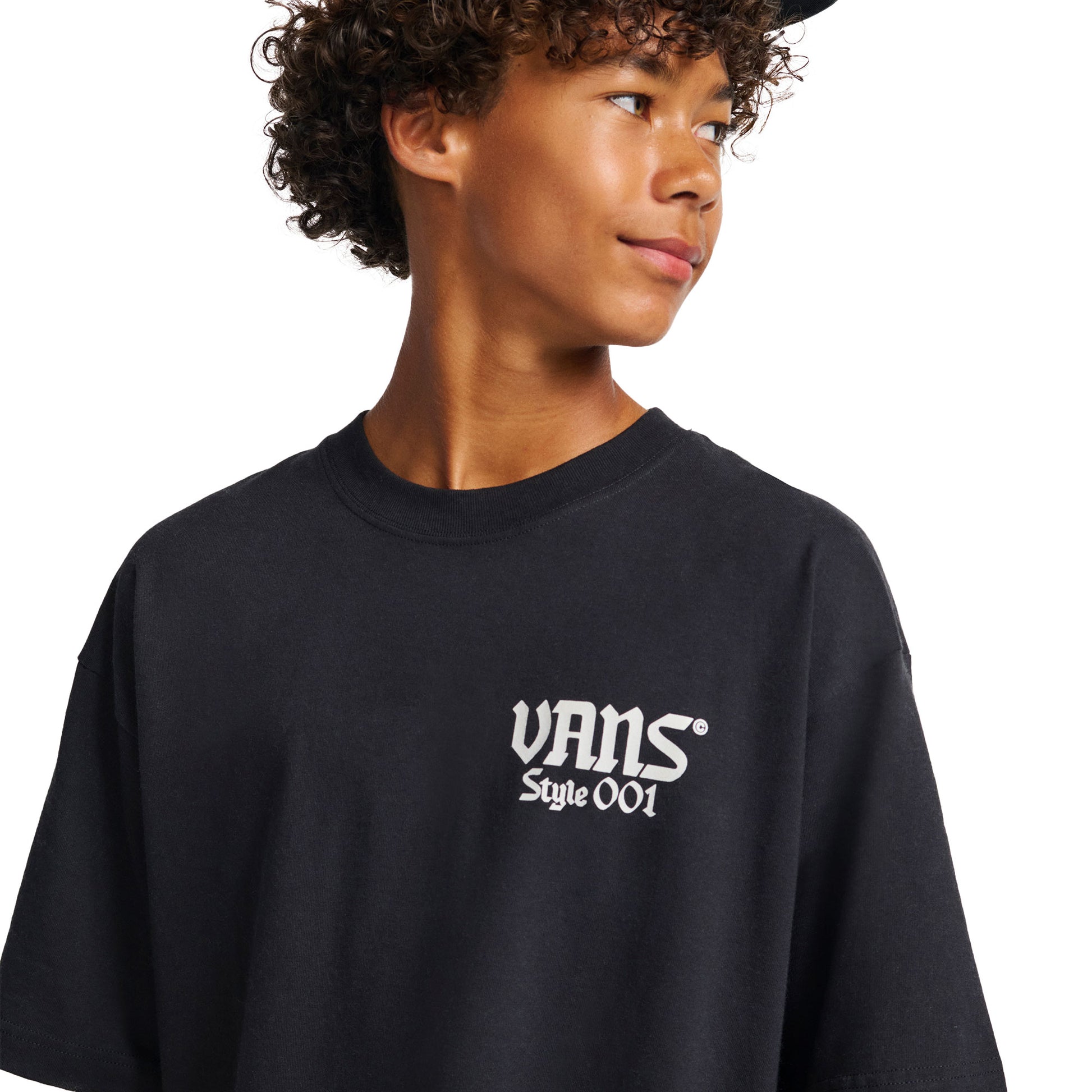 Vans Style 001 SS Tee Black  - VN000PB8BLK1