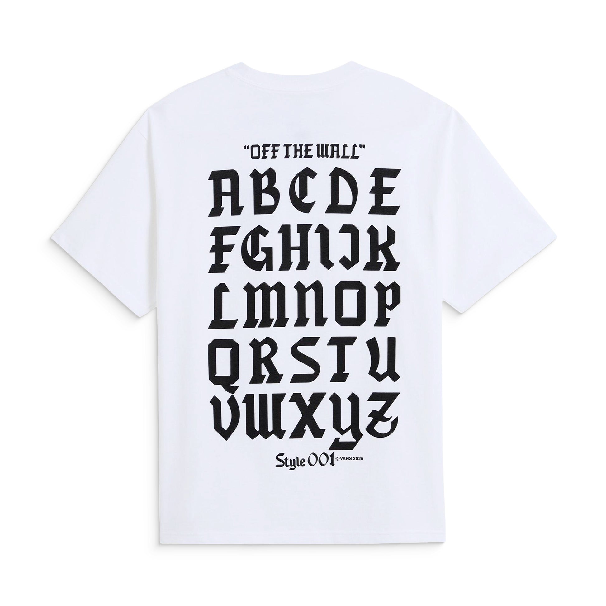 Vans Style 001 SS Tee White  - VN000PB8WHT1